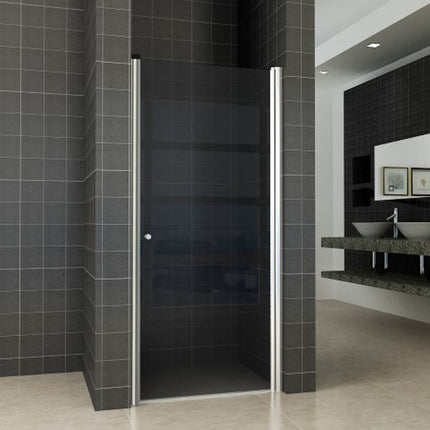 Wiesbaden Between nisdeur 90 x 200 cm rookglas chroom | Schwertz & Co