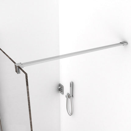 Wiesbaden Comfort inloopdouche 100 x 200 cm helder glas chroom - sfeerfoto | Schwertz & Co