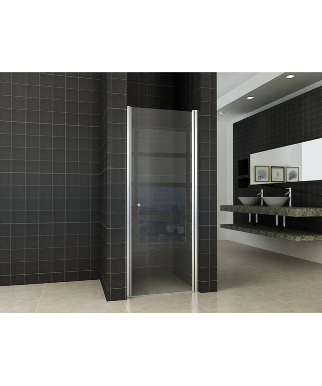 Wiesbaden Between nisdeur 70 x 200 cm helder glas chroom | Schwertz & Co