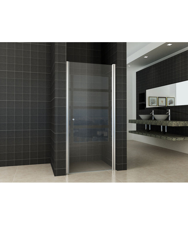 Wiesbaden Between nisdeur 90 cm helder glas chroom | Schwertz & Co