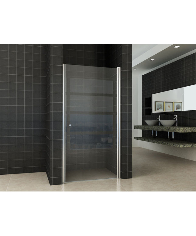 Wiesbaden Between nisdeur 100 x 200 cm helder glas chroom | Schwertz & Co