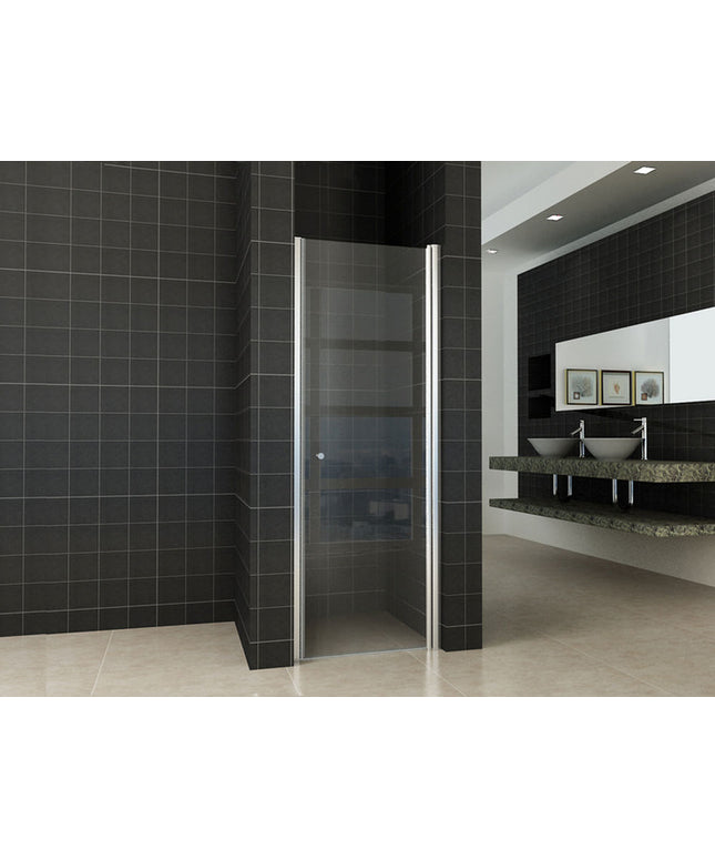 Wiesbaden Between nisdeur 60 x 200 cm helder glas chroom | Schwertz & Co