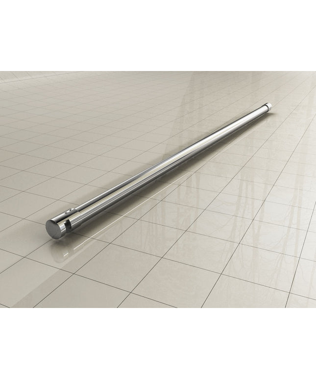 Wiesbaden barre de stabilisation ronde 120 cm chromé | Schwertz & Co