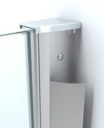 Wiesbaden muurprofiel type 1 douchewand 200 cm chroom | Schwertz & Co