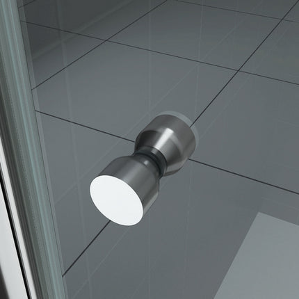 Wiesbaden deurknop type 1 douchecabine chroom | Schwertz & Co