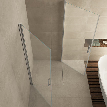 Wiesbaden Salone douchecabine 2 draaideuren 100 cm - detailfoto | Schwertz & Co