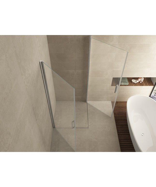 Wiesbaden Salone douchecabine 2 draaideuren 90 cm - detailfoto | Schwertz & Co