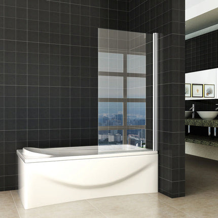Wiesbaden Palmo badwand draaibaar helder glas chroom - detailfoto wandprofiel | Schwertz & Co