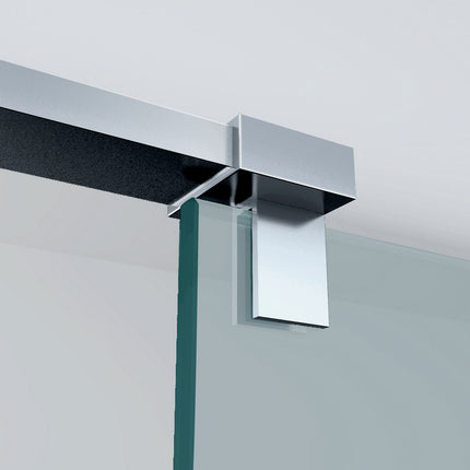 Wiesbaden glaskoppeling haaks draaibaar stabilisatiestang chroom | Schwertz & Co
