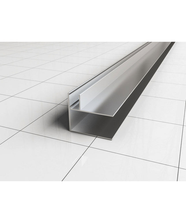 Wiesbaden profilé d'angle pour porte de niche chromé | Schwertz & Co