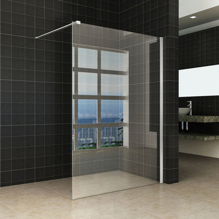 Wiesbaden Hibera inloopdouche 120 x 200 cm helder glas RVS | Schwertz & Co