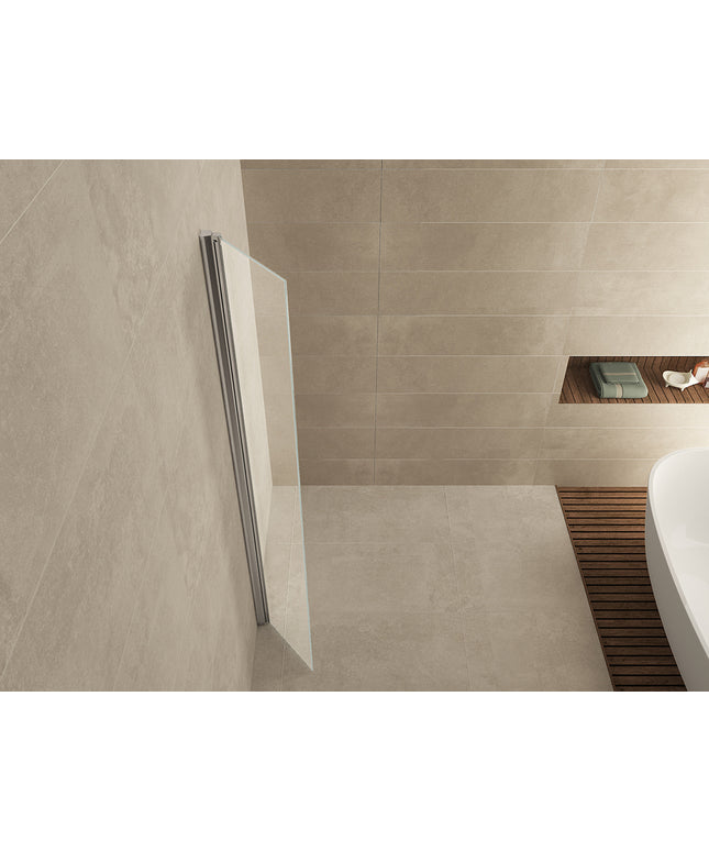Wiesbaden Comfort zijwand draaibaar 40 cm helder glas chroom - detailfoto | Schwertz & Co