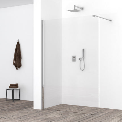 Wiesbaden Comfort inloopdouche 160 x 200 cm helder glas chroom | Schwertz & Co