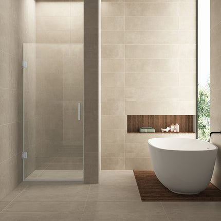 Wiesbaden Less glas voor nisdeur 70 x 200 cm nano helder glas | Schwertz & Co