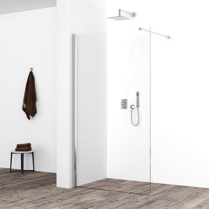 Xellanz Eco inloopdouche 90 x 200 cm helder glas chroom | Schwertz & Co