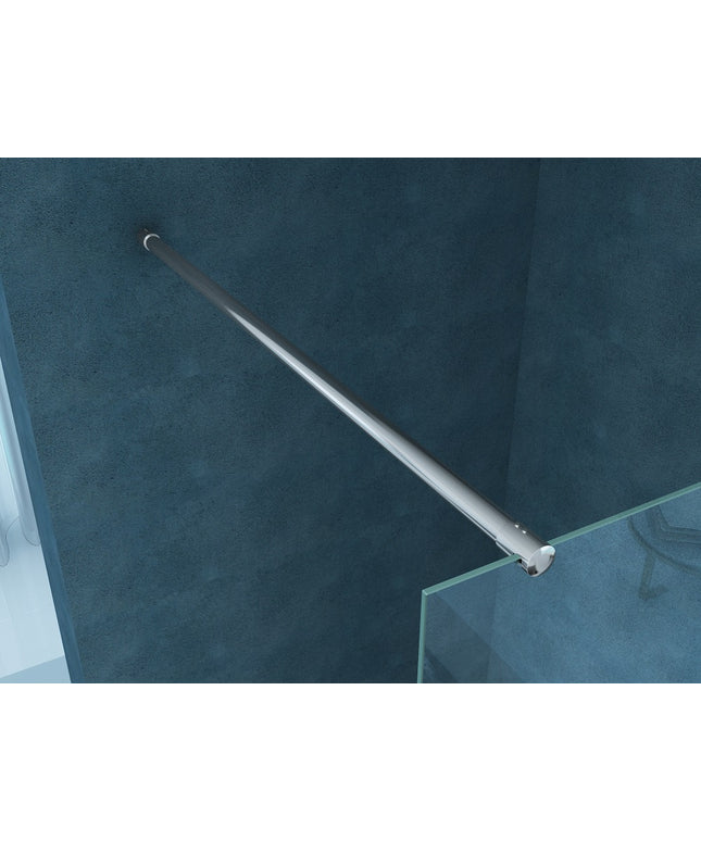 Xellanz Eco inloopdouche 120 x 200 cm - detailfoto stabilisatiestang | Schwertz & Co
