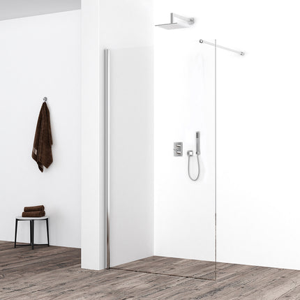 Xellanz Eco inloopdouche 100 x 220 cm helder glas chroom | Schwertz & Co