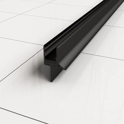 Xellanz waterkering rubber 200 x 0,8 cm mat zwart | Schwertz & Co