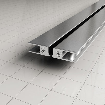 Wiesbaden set magneetstrippen kwartronde douchecabine chroom | Schwertz & Co