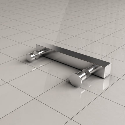 Xellanz deurgreep type 7 vierkant 14,5 cm chroom | Schwertz & Co