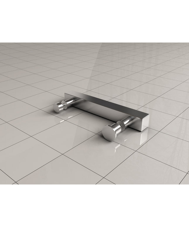 Xellanz poignée de porte type 7 carrée 14,5 cm chromé | Schwertz & Co
