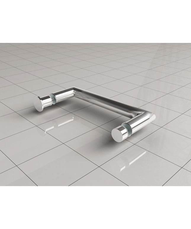 Xellanz poignée de porte de douche type 4 16,5 cm chromé | Schwertz & Co