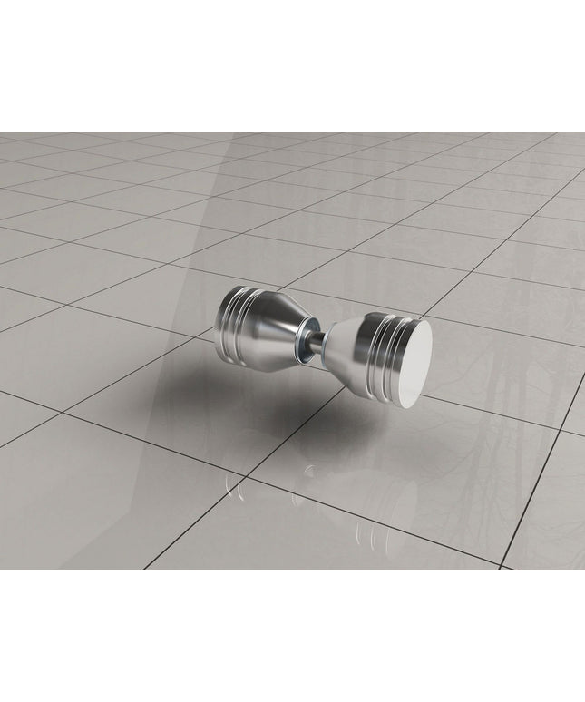 Xellanz bouton de porte de douche type 2 chromé | Schwertz & Co