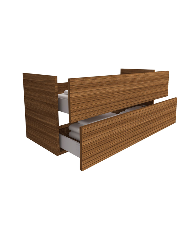 ALONI ELITE wastafelonderkast – 120 cm – Walnoot – Softclose