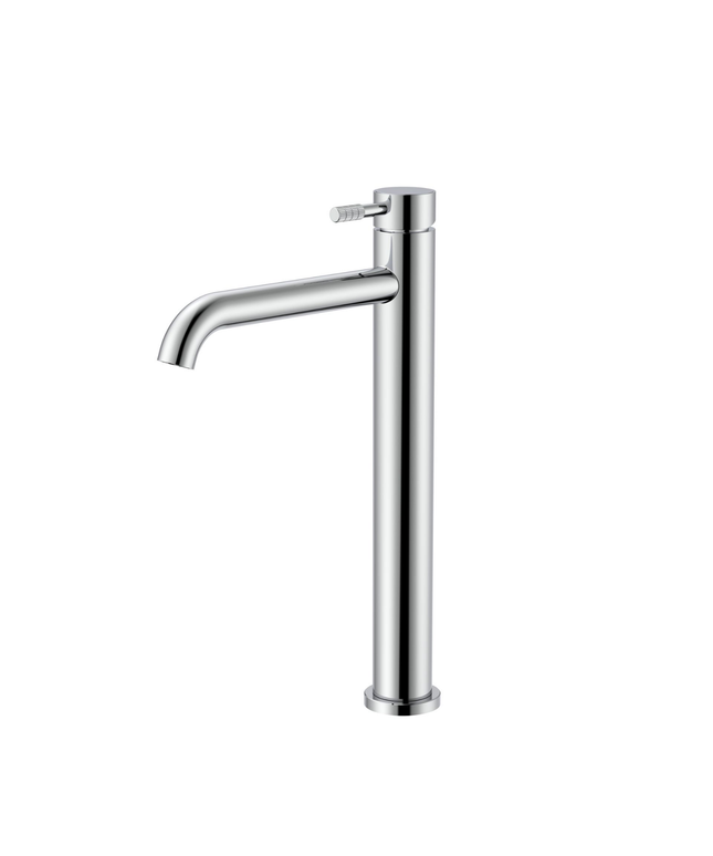 ALONI Stria hoge wastafelkraan – cold start – chroom