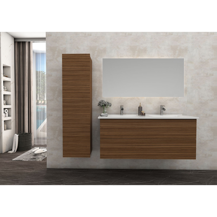 ALONI ELITE wastafelonderkast – 120 cm – Walnoot – Softclose