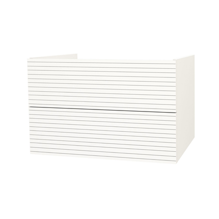 ALONI ELITE wastafelonderkast – 80 cm – Mat wit – Softclose