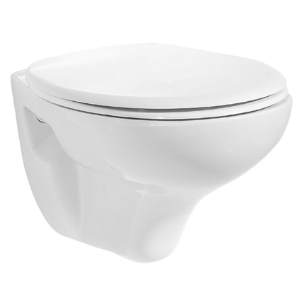 Creavit hangtoilet / ophang WC – wit – met sproeier (bidet)