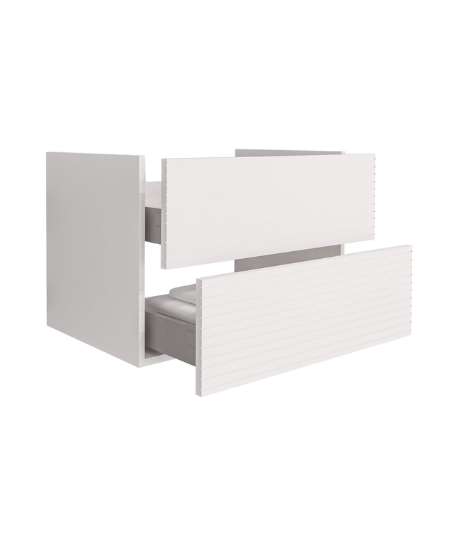 ALONI ELITE wastafelonderkast – 80 cm – Mat wit – Softclose