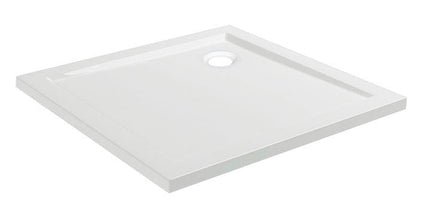 Wiesbaden douchebak vierkant 90 x 90 cm glans wit | Schwertz & Co