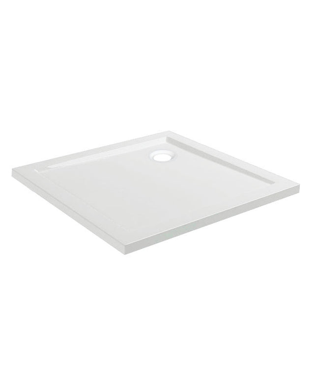 Wiesbaden douchebak vierkant 90 x 90 cm glans wit | Schwertz & Co