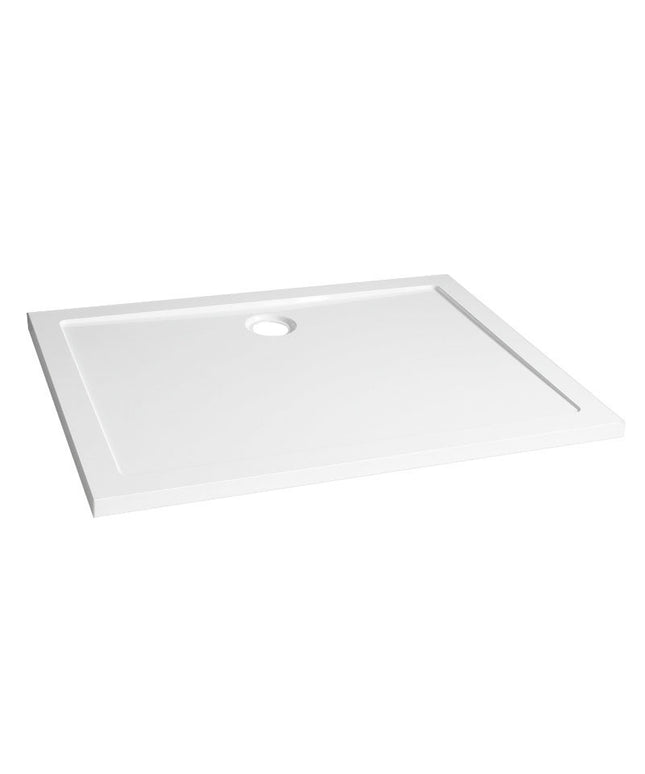 Wiesbaden douchebak rechthoek acryl glans wit 120 x 90 cm | Schwertz & Co