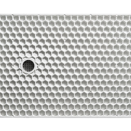 Wiesbaden Stonea douchebak 90 x 120 cm mat wit - detailfoto antislip | Schwertz & Co