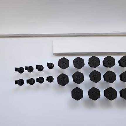 Wiesbaden Stonea voorzetpaneel met potenset mat wit | Schwertz & Co