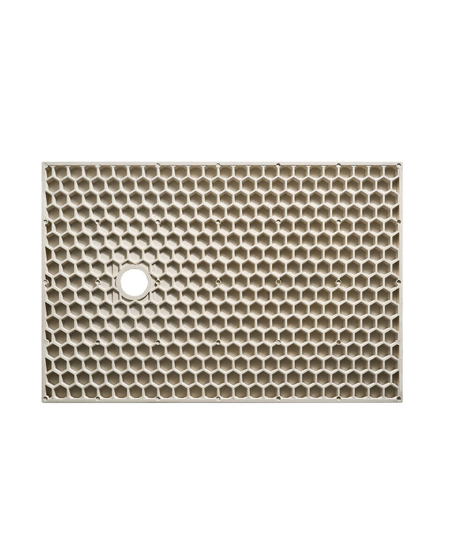 Wiesbaden Stonea douchebak antislip 100 x 120 cm composiet beige - afbeelding 4 | Schwertz & Co