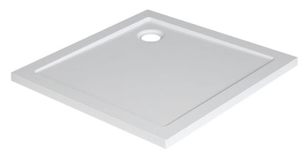Xellanz luxe douchebak SMC vierkant 90 x 90 cm wit | Schwertz & Co
