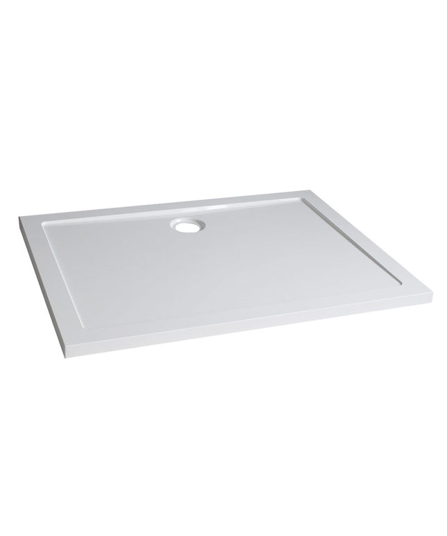 Xellanz luxe douchebak SMC rechthoek 120 x 80 cm wit | Schwertz & Co