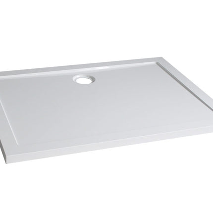 Xellanz luxe douchebak SMC rechthoek 120 x 90 cm glans wit | Schwertz & Co