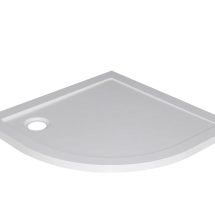 Xellanz luxe douchebak SMC kwartrond 90 x 90 cm wit | Schwertz & Co