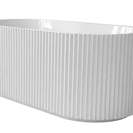 Wiesbaden Rivi vrijstaand ligbad 180 x 80 cm glans wit - sfeerfoto | Schwertz & Co