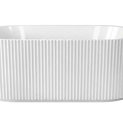 Wiesbaden Rivi vrijstaand ligbad 180 x 80 cm glans wit | Schwertz & Co