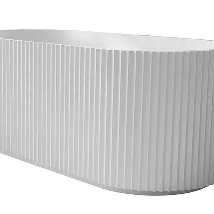 Wiesbaden Rivi vrijstaand ligbad 180 x 80 cm mat wit - sfeerfoto | Schwertz & Co