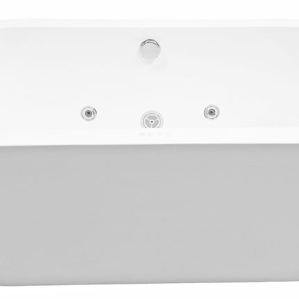 Wiesbaden Libero vrijstaand whirlpool ligbad 170 x 80 cm glans wit | Schwertz & Co
