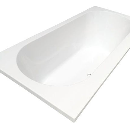 Xellanz Portus RD inbouw duo ligbad 180 x 80 cm glans wit | Schwertz & Co