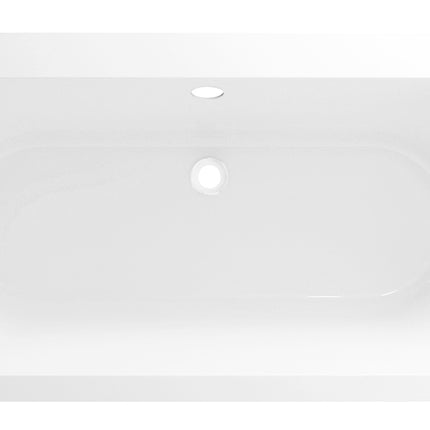 Xellanz Portus RD duo ligbad 190 x 90 cm glans wit - sfeerfoto | Schwertz & Co
