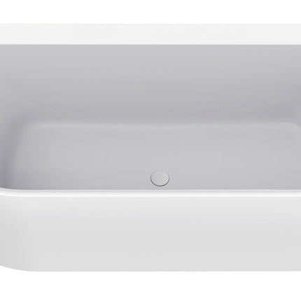 Wiesbaden Zenn hoekbad rechts 170 x 75 cm glans wit | Schwertz & Co